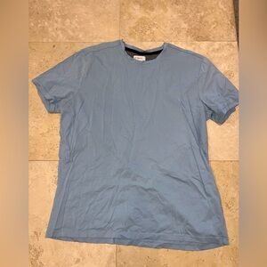 Calibrate Blue Short Sleeve Tee Classic Crew Neck